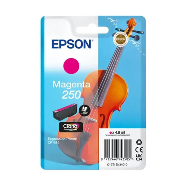 Epson 250 cartucho de tinta magenta (original) 652088 - 1