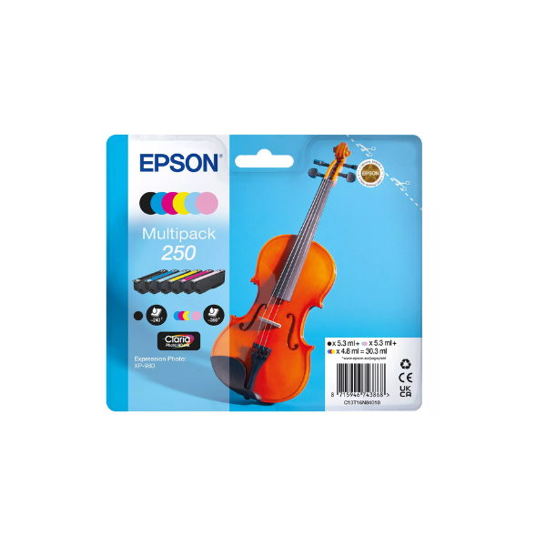 Epson 250 multipack 6 colores (original) 652108 - 1