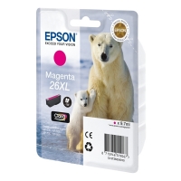 Epson 26XL (T2633) cartucho de tinta magenta XL (original) C13T26334010 C13T26334012 026514