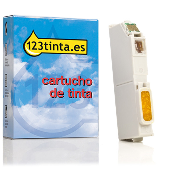 Epson 26XL (T2634) cartucho de tinta amarillo XL (marca 123tinta) C13T26344010C C13T26344012C 026517 - 1