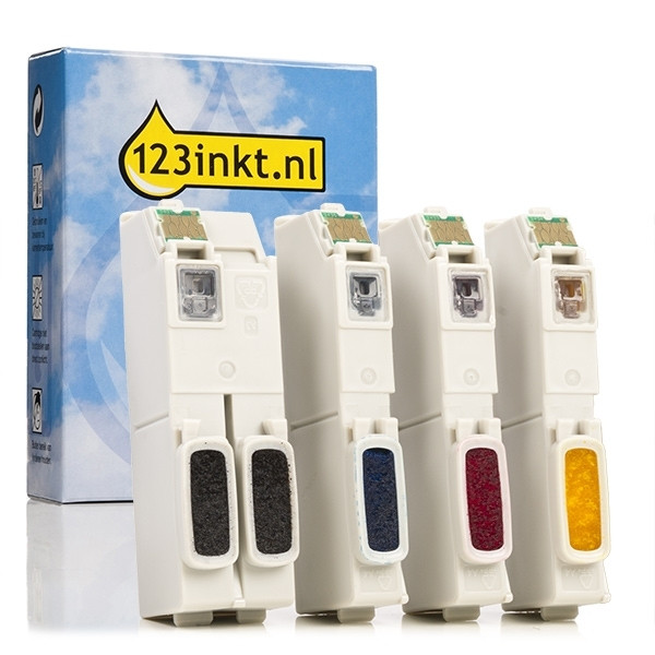 Epson 26 (T2616) multipack 4 cartuchos de tinta (marca 123tinta) C13T26164010C 110808 - 1