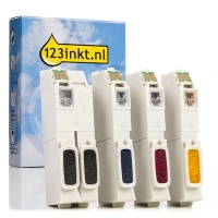 Epson 26 (T2616) multipack 4 cartuchos de tinta (marca 123tinta) C13T26164010C 110808