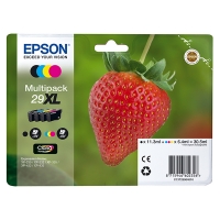 Epson 29XL (T2996) Pack ahorro 4 colores XL (original) C13T29964010 C13T29964012 026846