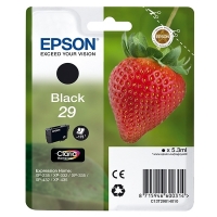 Epson 29 (T2981) cartucho de tinta negro (original) C13T29814010 C13T29814012 026828