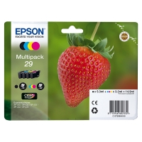 Epson 29 (T2986) Pack ahorro 4 colores (original) C13T29864010 C13T29864012 026844