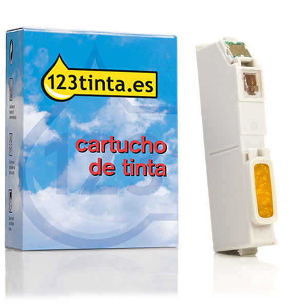 Epson 33XL (T3364) cartucho de tinta amarillo XL (marca 123tinta) C13T33644010C C13T33644012C 026867 - 1