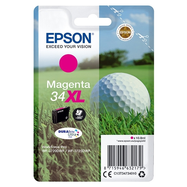 Epson 34XL (T3473) cartucho de tinta magenta XL (original) – imagen 2