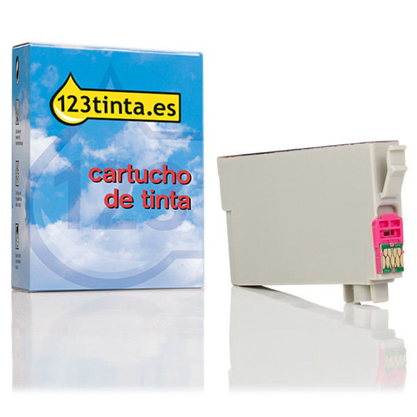 Epson 35XL (T3593) cartucho de tinta magenta XL (marca 123tinta) C13T35934010C 027039 - 1