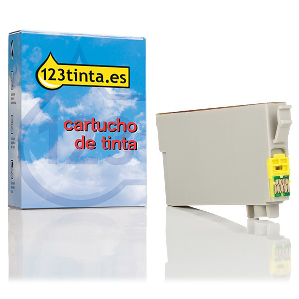 Epson 35XL (T3594) cartucho de tinta amarillo XL (marca 123tinta) C13T35944010C 027041 - 1