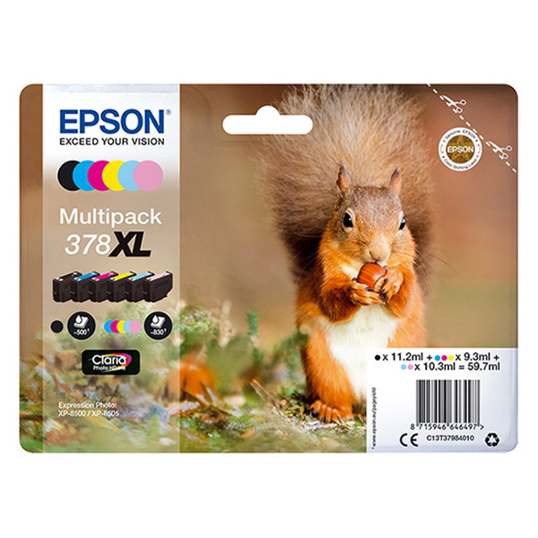 Epson 378XL (T3798) Pack ahorro (original) – imagen 2