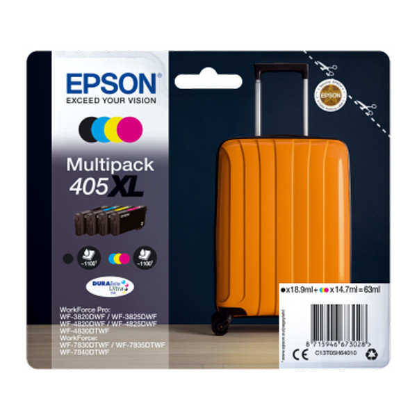 Epson 405XL (C13T05H64010) Pack ahorro (original) – imagen 2