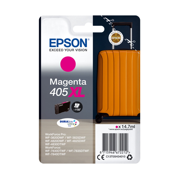 Epson 405XL cartucho de tinta magenta XL (original) – imagen 2