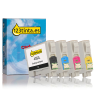 Epson 405XL multipack negro + 3 colores (marca 123tinta)
