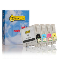 Epson 405 multipack negro + 3 colores (marca 123tinta)