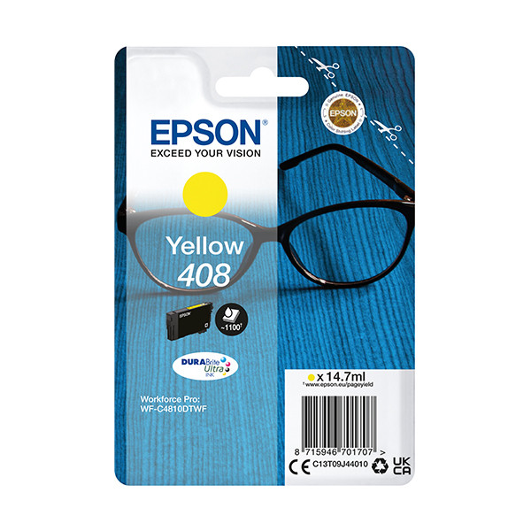 Epson 408 cartucho de tinta amarillo (original) 905097 - 1