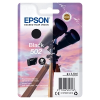 Epson 502 cartucho de tinta negro (original) C13T02V14010 C13T02V14020 024100