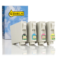 Epson 502 cartuchos de tinta (marca 123tinta) | Pack negro + 3 colores 127060