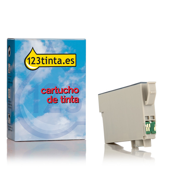 Epson 604XL cartucho de tinta cian de alta capacidad (marca 123tinta) C13T10H24010C 652073 - 1