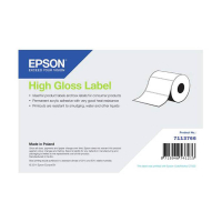 Epson 7113766 etiquetas de alto brillo en rollo continuo de 102 mm x 60 m (original) 084290