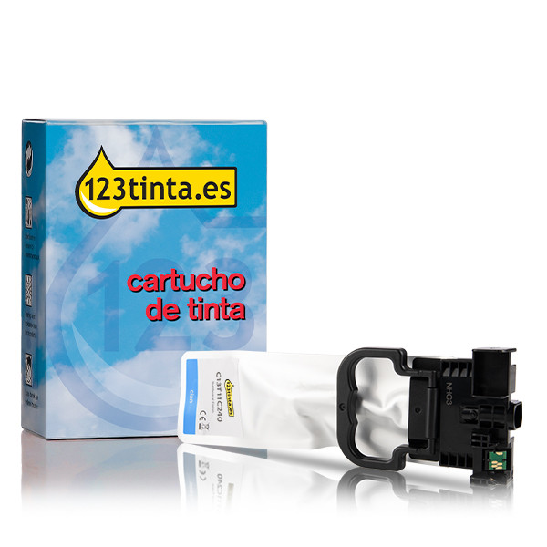 Epson C13T11C240 cartucho de tinta cian (marca 123tinta) C13T11C240C 084369 - 1