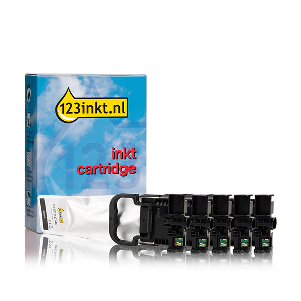 Epson C13T11D cartuchos de tinta (marca 123tinta) | Pack 2 negros + 3 colores 160820 - 1