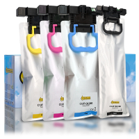 Epson C13T13L cartuchos de tinta (marca 123tinta) | Pack negro + 3 colores 110197