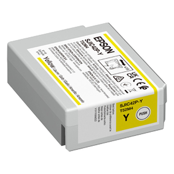 Epson C13T52M440 cartucho de tinta amarillo (original) C13T52M440 084334 - 1