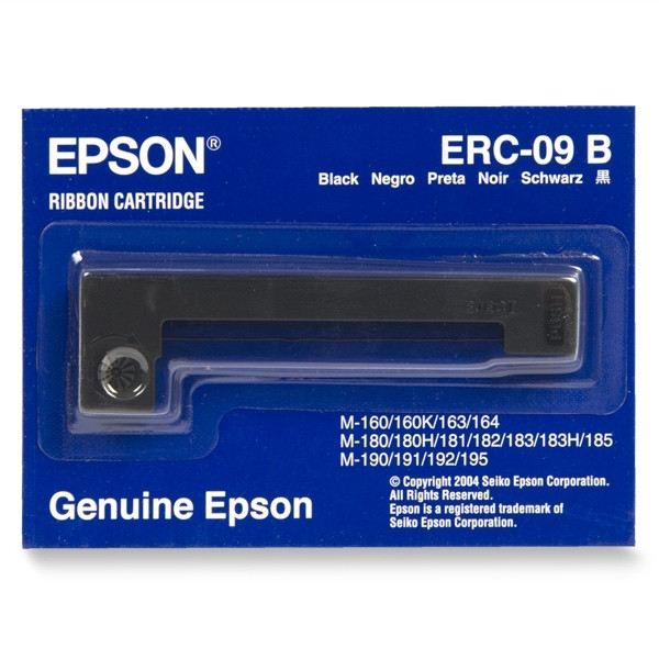 Epson ERC09B cinta entintada negra (original) C43S015354 080140 - 1