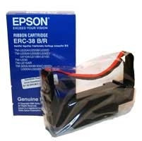 Epson ERC38B/R cinta entintada negra y roja (original) C43S015376 080157 - 1