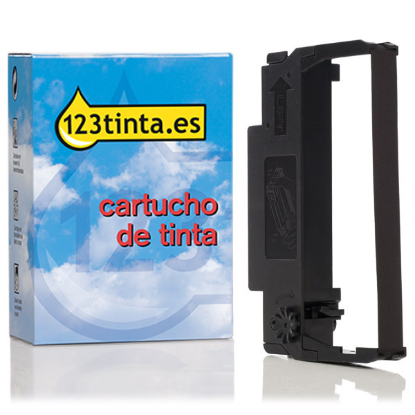 Epson ERC38B cinta entintada negra (marca 123tinta) C43S015374C 080156 - 1