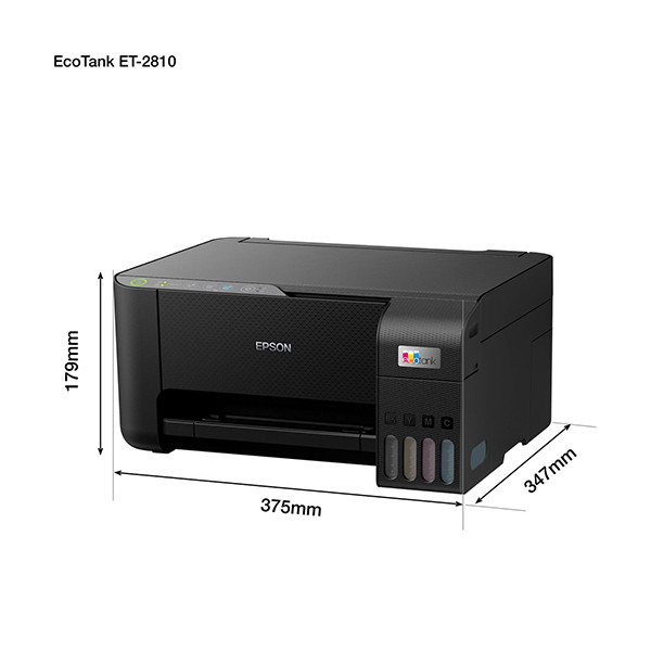 Epson EcoTank ET-2810 impresora de inyección de tinta todo en uno A4 con WiFi (3 en 1) C11CJ67403 831826 - 6
