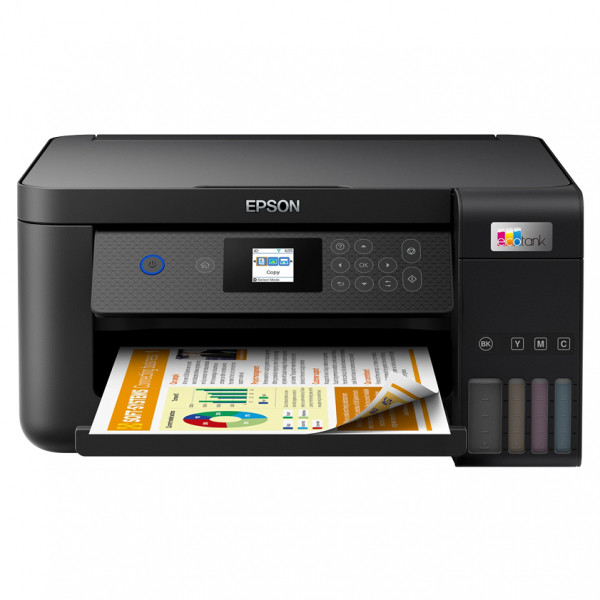 Epson EcoTank ET-2851 con WiFi (3 en 1) impresora de inyección de tinta multifunción A4 831836 - 1
