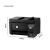 Epson EcoTank ET-4800 impresora de inyección de tinta all-in-one A4 con WiFi (4 en 1) C11CJ65402 831839 - 10