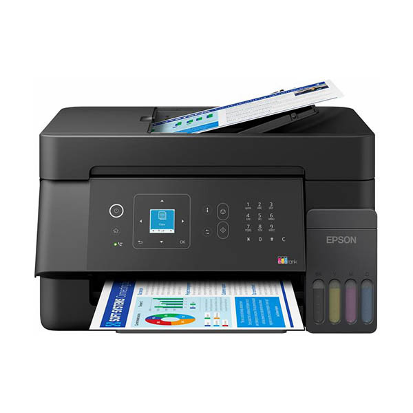 Epson EcoTank ET-4900 Impresora multifunción de inyección de tinta A4 con WiFi (4 en 1)