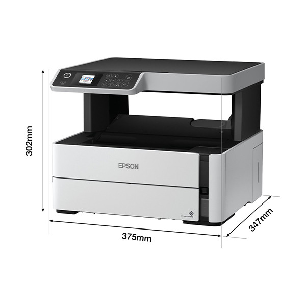 Epson EcoTank ET-M2170 impresora all-in-one con WiFi monocromo (3 en 1) C11CH43401 C11CH43402 831672 - 5