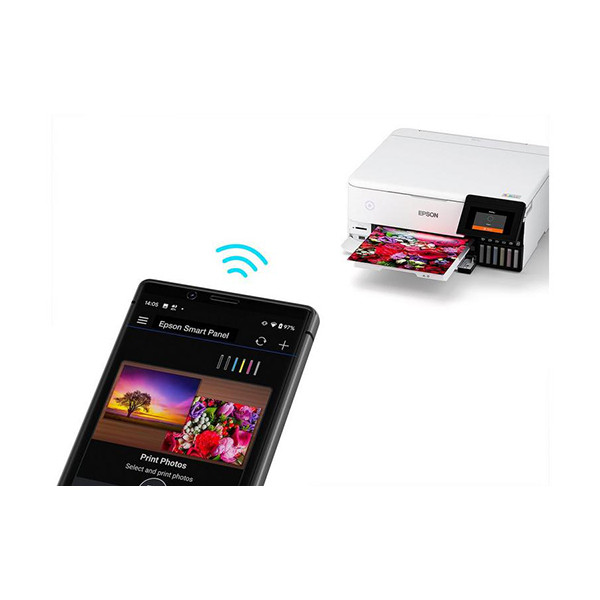 Epson EcoTank Photo ET-8500 impresora de inyección de tinta A4 con WiFi (3 en 1) C11CJ20401 831808 - 3