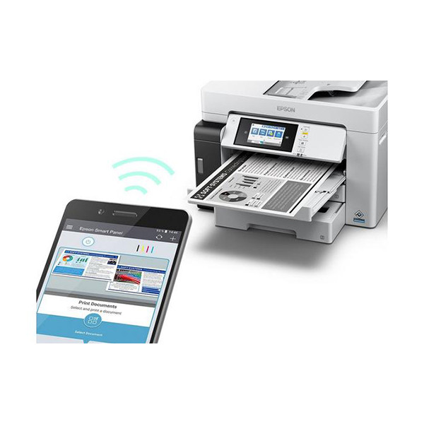 Epson EcoTank Pro ET-M16680 Impresora multifunción de inyección de tinta A3+ en blanco y negro con Wi-Fi (3 en 1) 831812 - 8