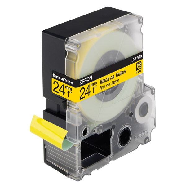 Epson LC-6YBP9 cinta negro sobre amarillo pastel 24 mm (original) C53S627401 083084 - 1