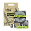 Epson LK-4GBJ cinta mate negra sobre verde 12 mm (original)