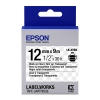 Epson LK-4TBN cinta negro sobre transparente 12 mm (original) 083186 - 1