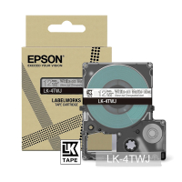 Epson LK-4TWJ cinta mate blanca sobre transparente 12 mm (original) C53S672068 084394