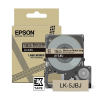 Epson LK-5JBJ cinta mate negro sobre beige 18 mm (original) 084436 - 1