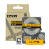 Epson LK-5YBJ cinta mate negro sobre amarillo 18 mm (original) 084406 - 1