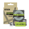 Epson LK-6GBJ cinta mate negra sobre verde 24 mm (original) 084472 - 1