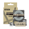 Epson LK-6JBJ cinta mate negro sobre beige 24 mm (original) 084438 - 1