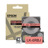 Epson LK-6RBJ cinta mate negro sobre rojo 24 mm (original) 084404 - 1