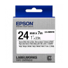 Epson LK-6WBVN Cinta negro sobre blanco 24 mm (original)