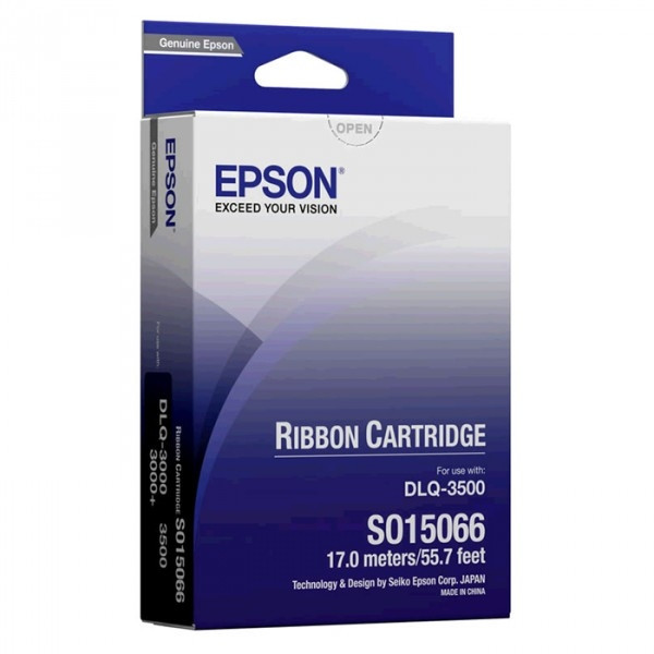 Epson S015066 cinta entintada negra (original) – imagen 2