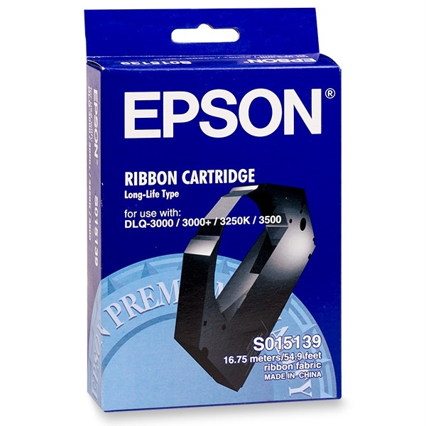 epson s015139 cinta entintada negra original