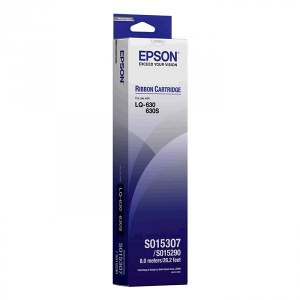 Epson S015307 cinta entintada negra (original) – imagen 2